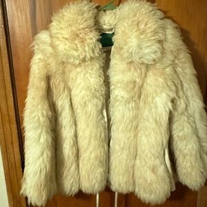 Fuzzy Authentic Vintage Lambskin coat